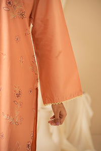 EMBROIDERED CAMBRIC STITCHED 2 PIECE SUIT