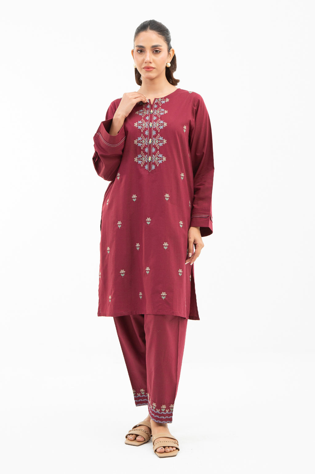 EMBROIDERED SUIT