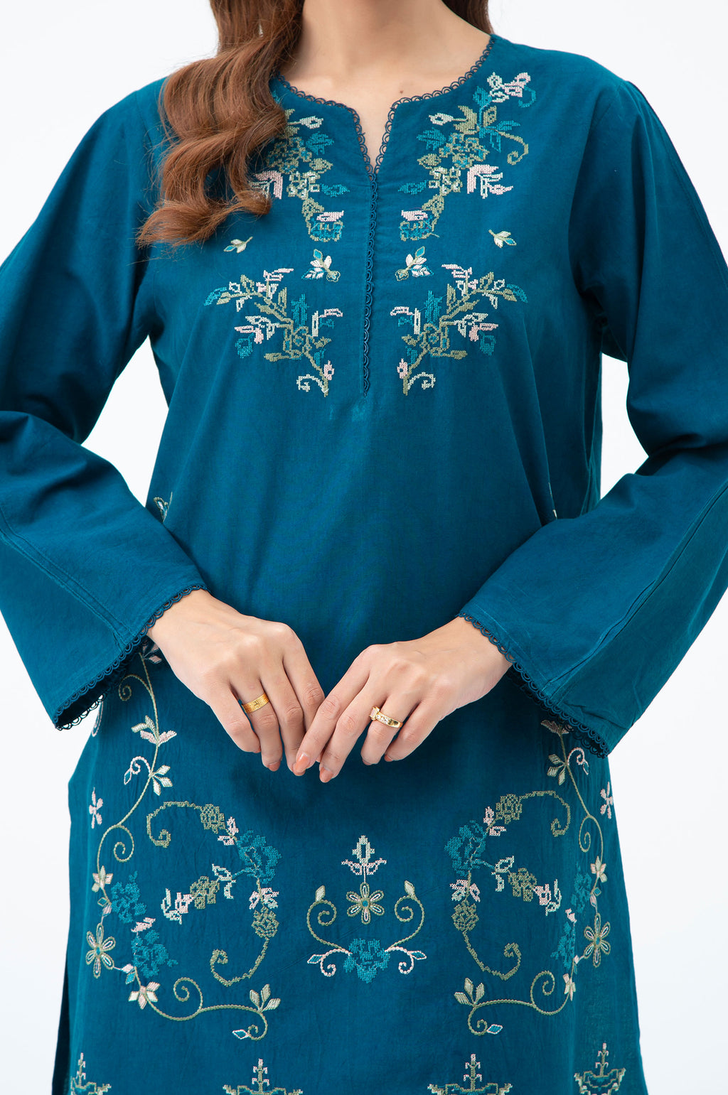 EMBROIDERED SUIT