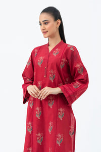 STITCHED PRINTED SHIRT BOTTOM