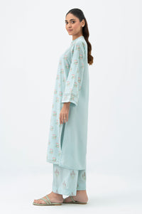 STITCHED PRINTED SHIRT BOTTOM