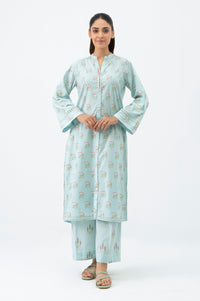 STITCHED PRINTED SHIRT BOTTOM