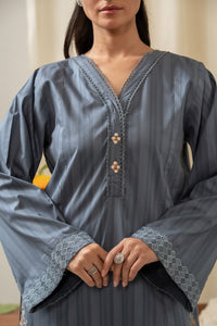 EMBROIDERED DORIA STITCHED 2 PIECE SUIT