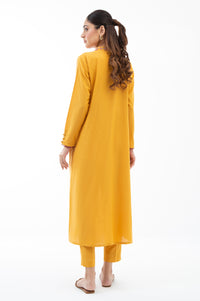 EMBROIDERED CAMBRIC STITCHED SHIRT BOTTOM