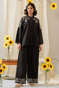 EMBROIDERED CAMBRIC CO-ORD SET