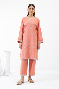 STITCHED EMBROIDERED SHIRT BOTTOM