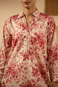 PRINTED CAMBRIC STITCHED 2 PIECE SUIT