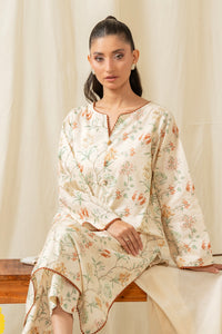 PRINTED CAMBRIC STITCHED 2 PIECE SUIT