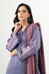 UNSTITCHED EMBROIDERED SUIT