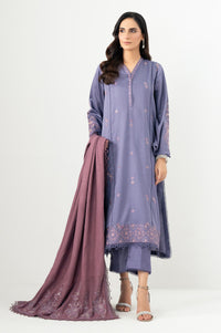 UNSTITCHED EMBROIDERED SUIT