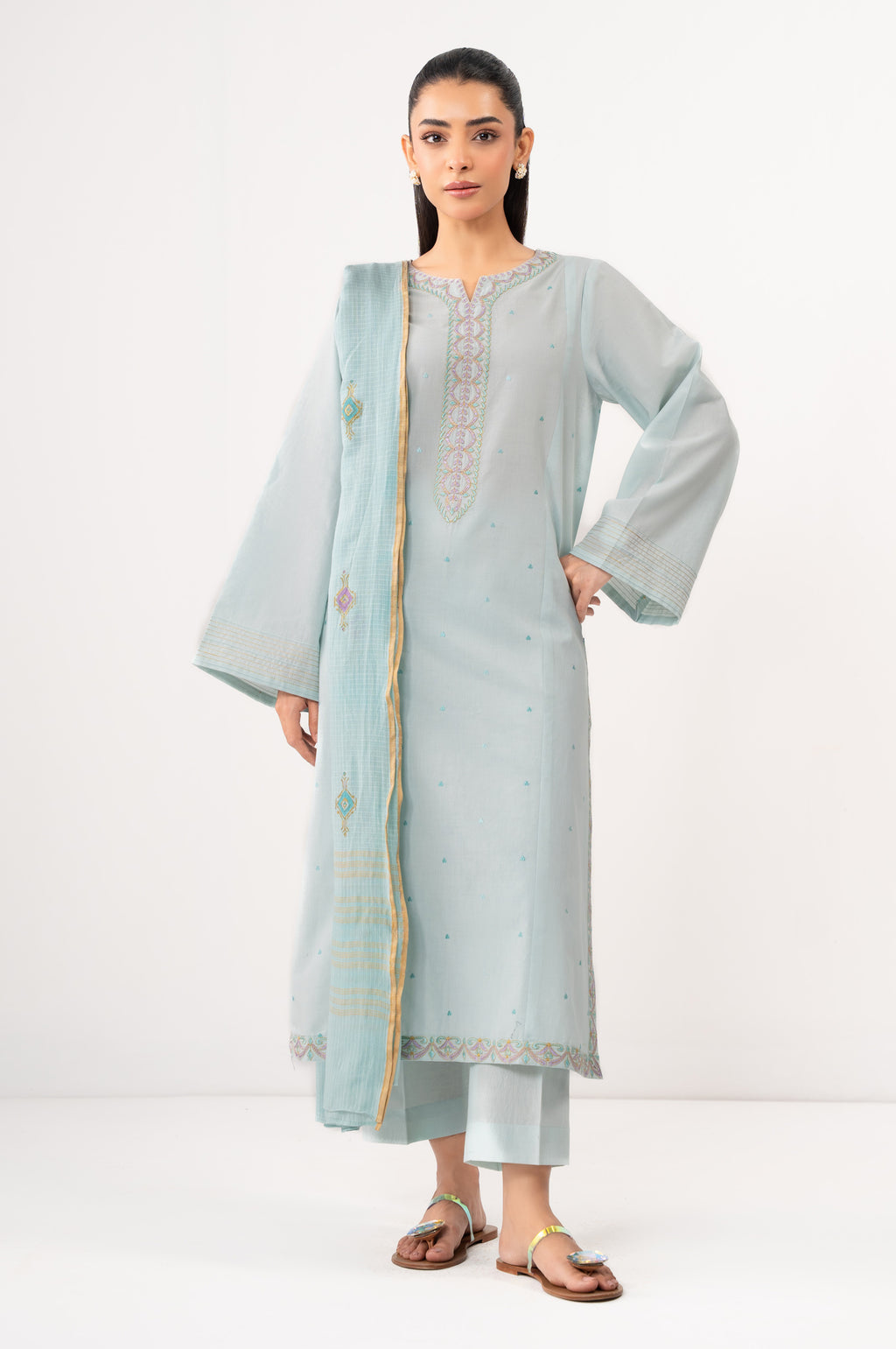 EMBROIDERED SUIT