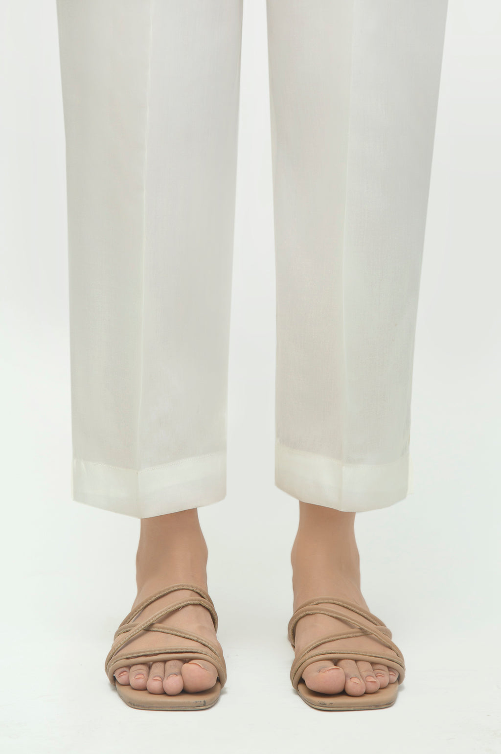 Basic Satin Pants - Relax Fit