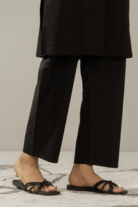 STYLIZED CAMBRIC STITCHED STRAIGHT PANTS