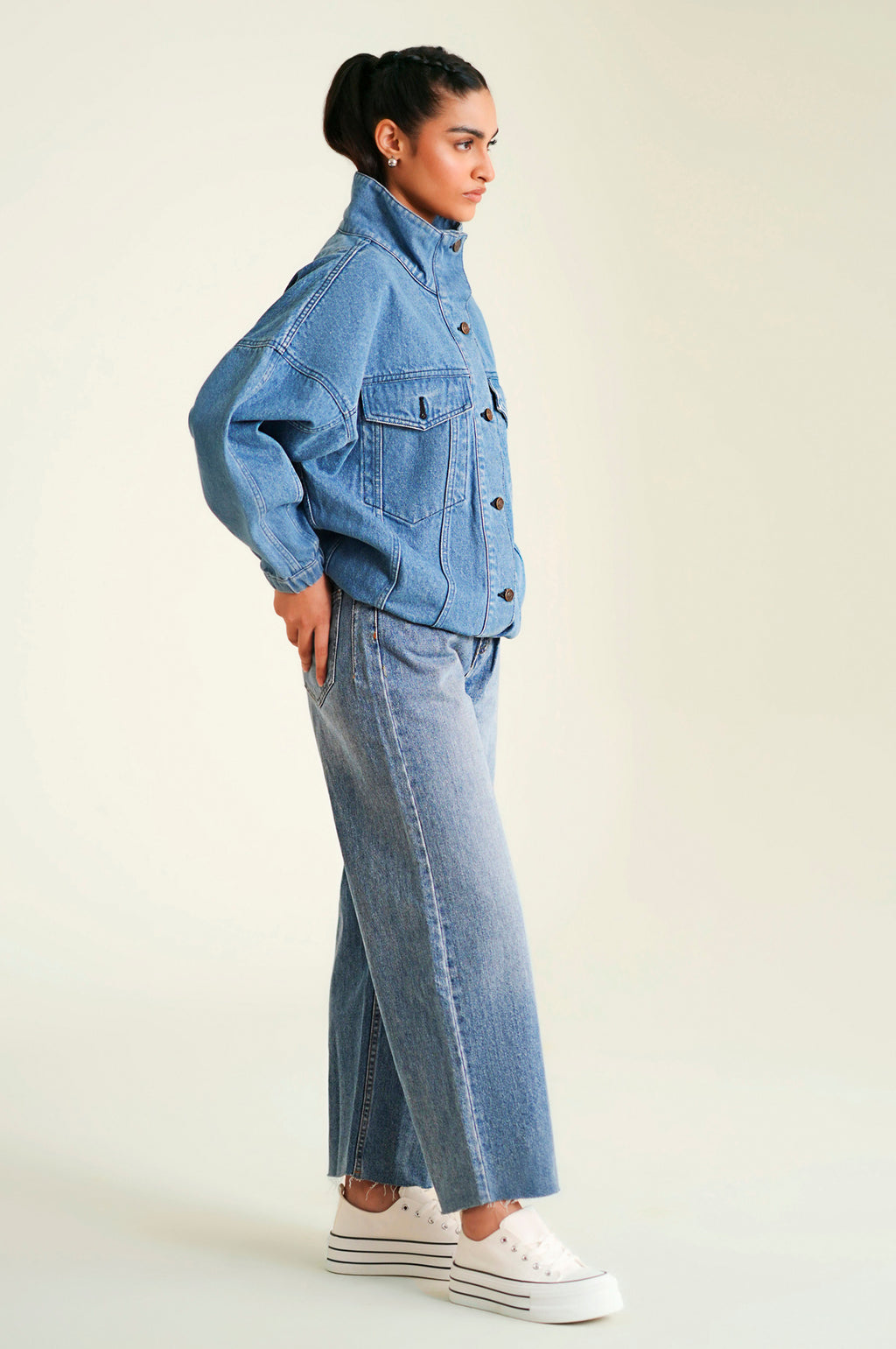 Denim Jacket - Light Blue