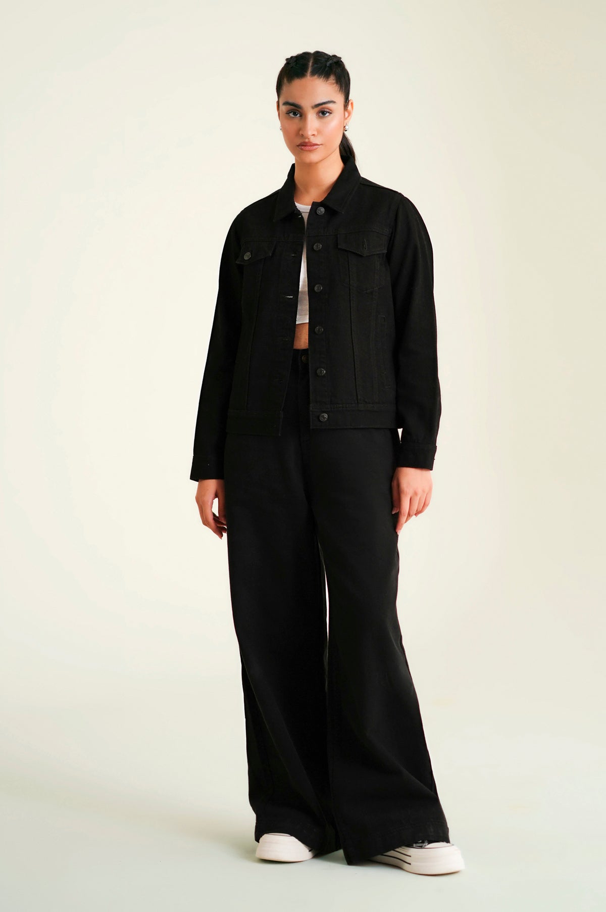 Denim Jacket - Black