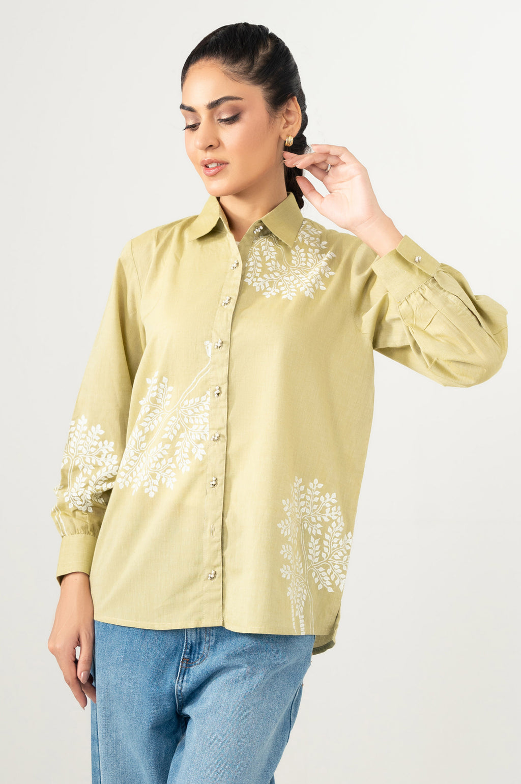 Stitched 1 Piece Stylized Shirt