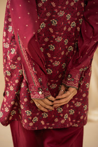 PRINTED SHIRT BOTTOM SUIT