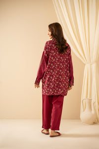 PRINTED SHIRT BOTTOM SUIT