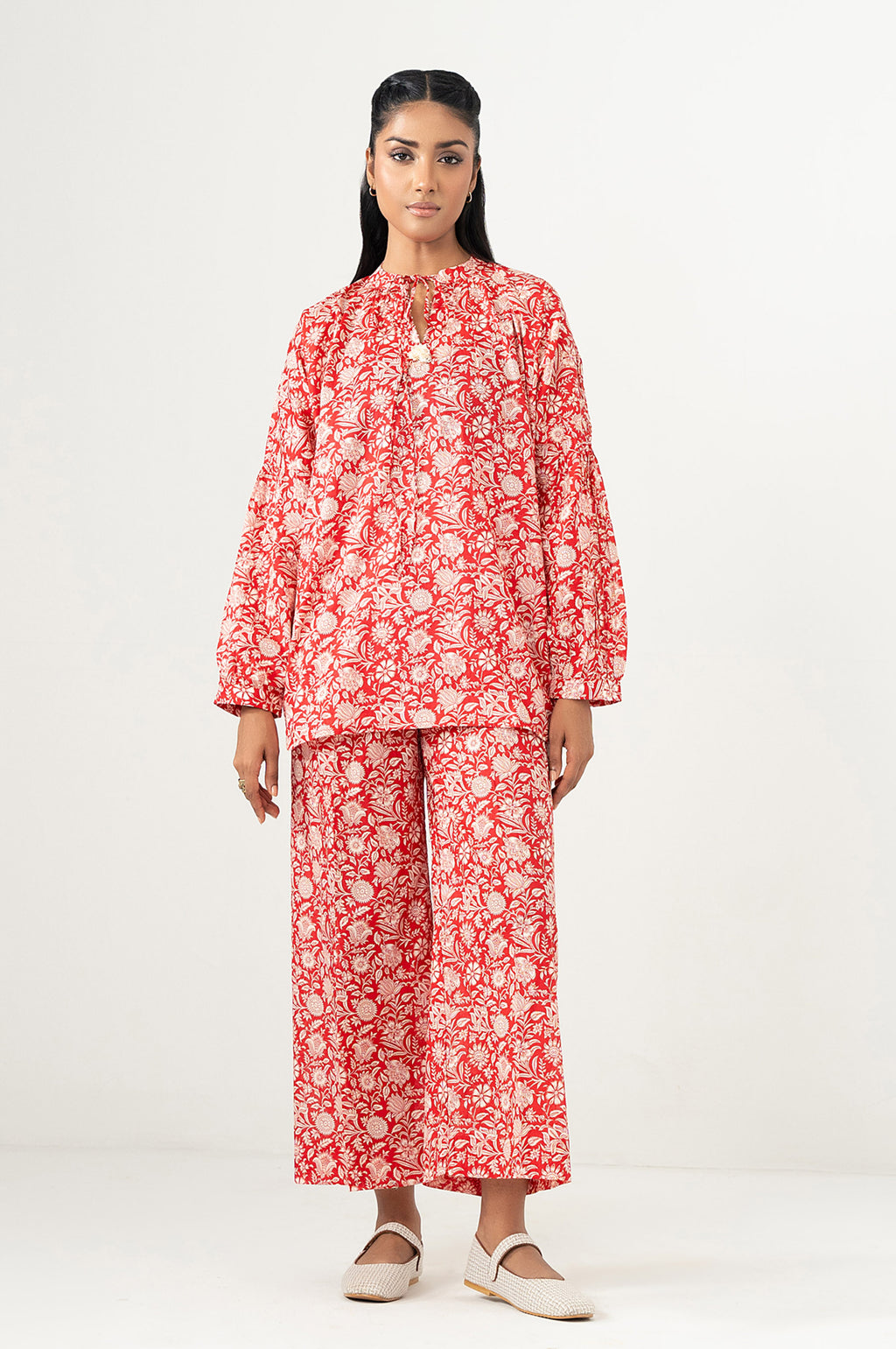 Stitched 2 Piece Printed Lawn Suit