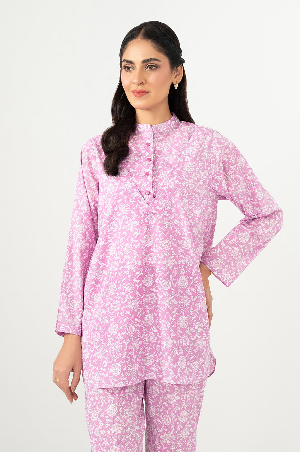Stitched 2 Piece Printed Lawn Suit