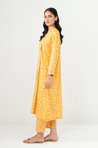 Stitched 2 Piece Printed Cambric Suit