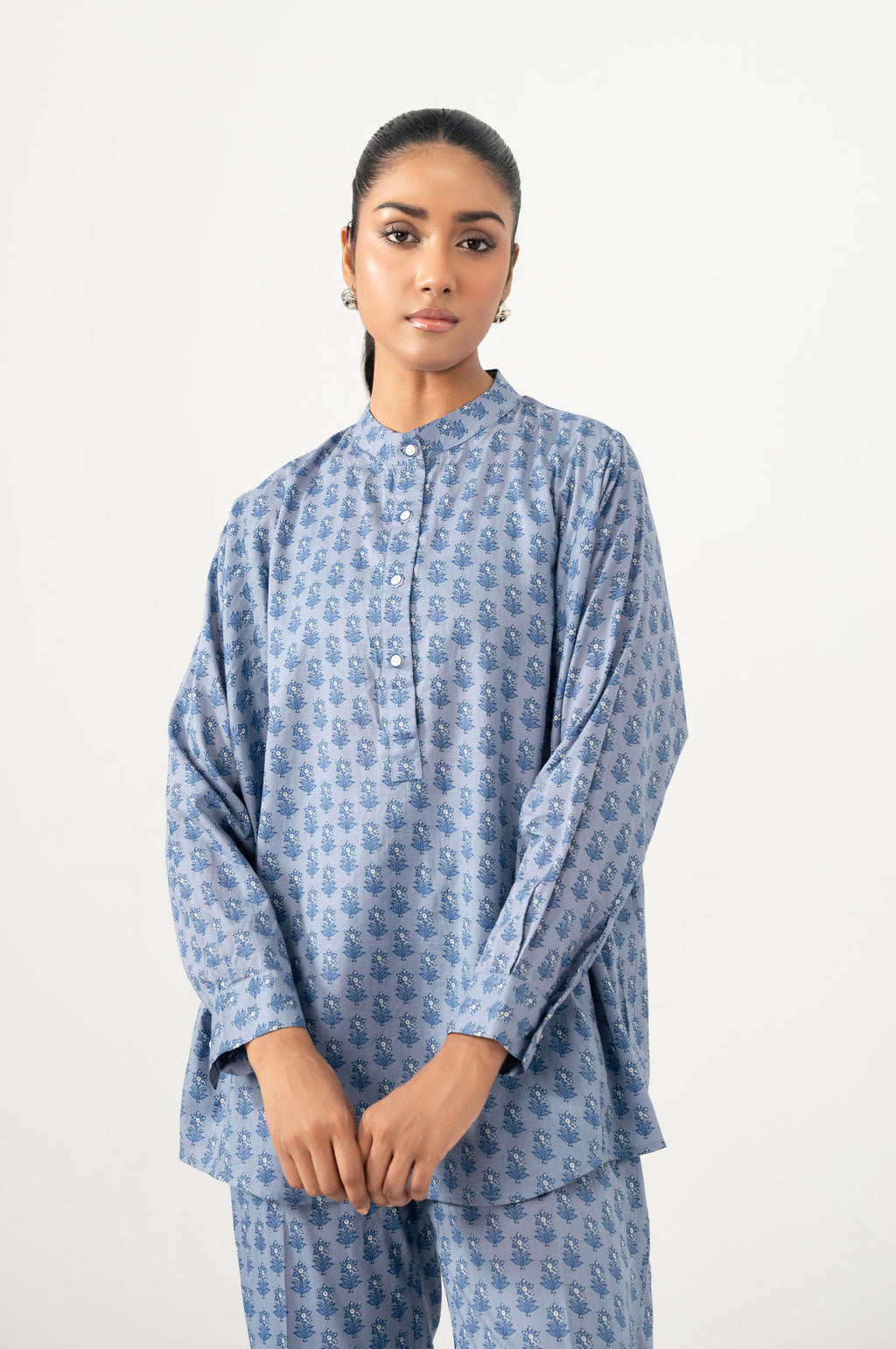 Stitched 2 Piece Printed Lawn Suit