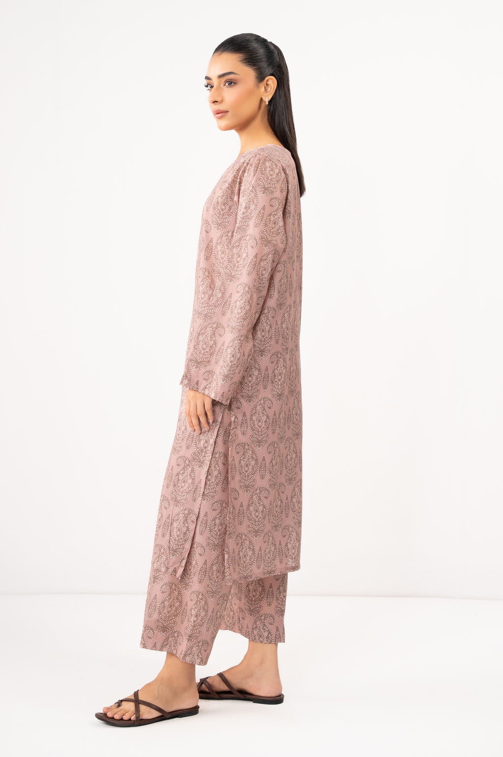 Stitched 2 Piece Printed Lawn Suit