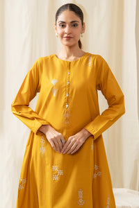 EMBROIDERED CAMBRIC STITCHED 2 PIECE SUIT