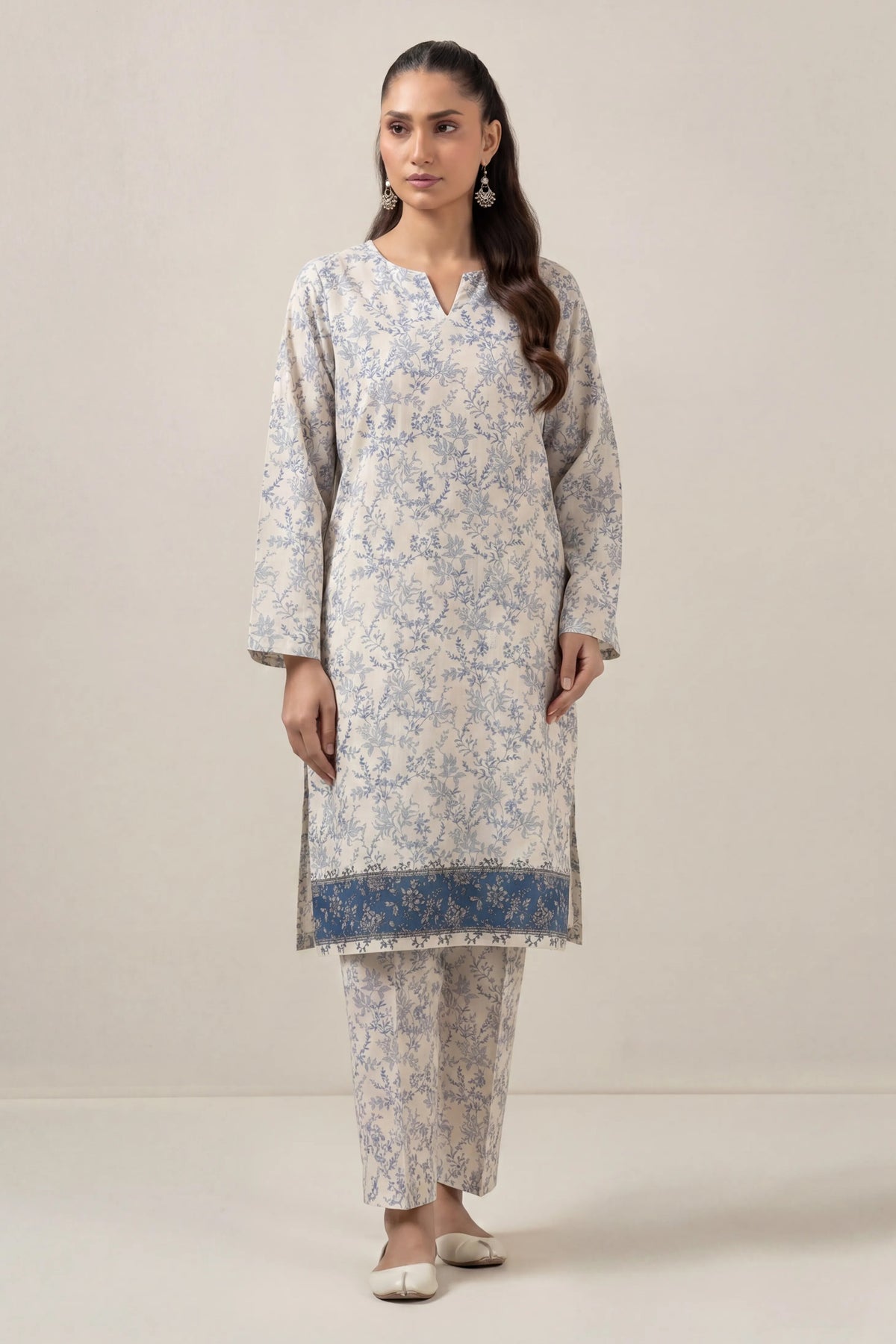 UNSTITCHED SHIRT BOTTOM SUIT