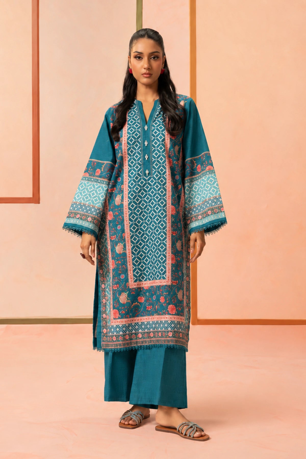 Stitched 2-Piece Suit