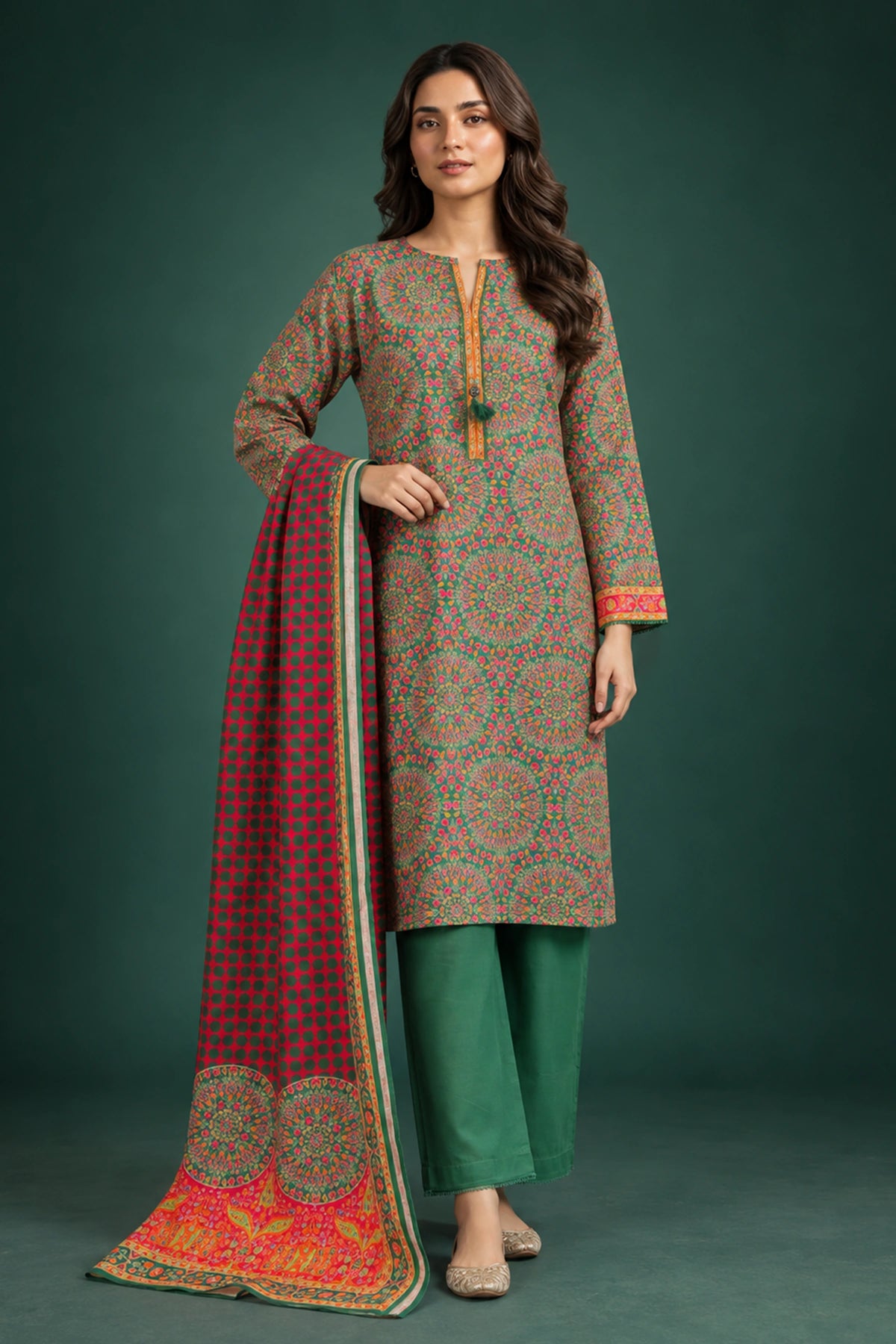 Stitched 3-Piece
