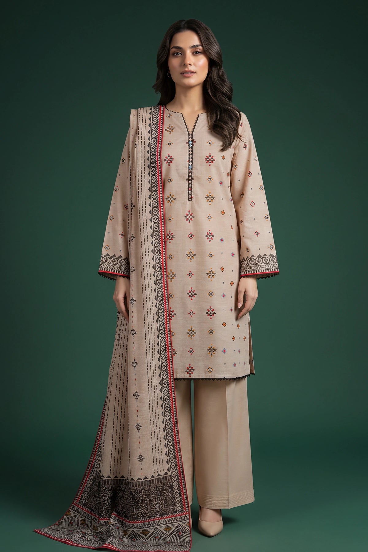 Stitched 3-Piece