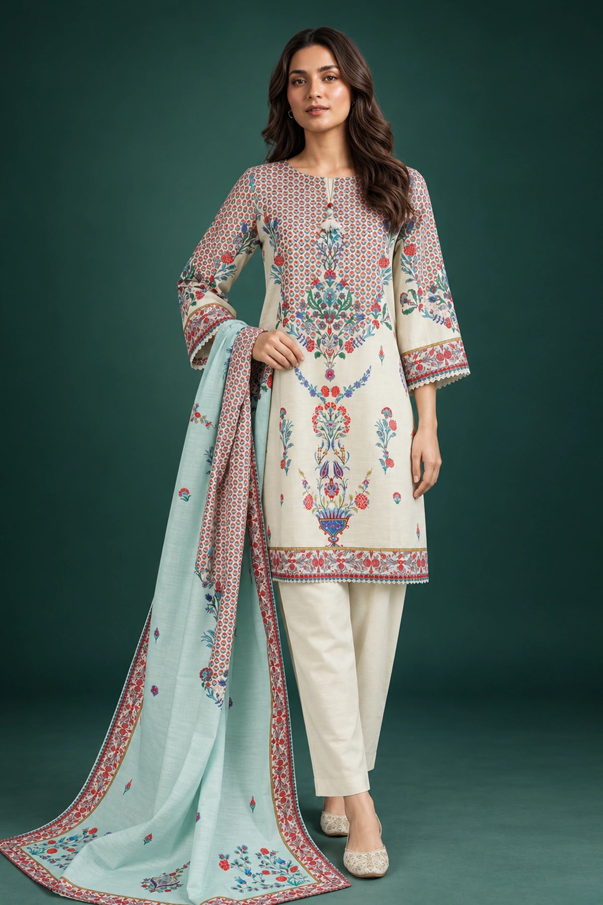 Stitched 3-Piece
