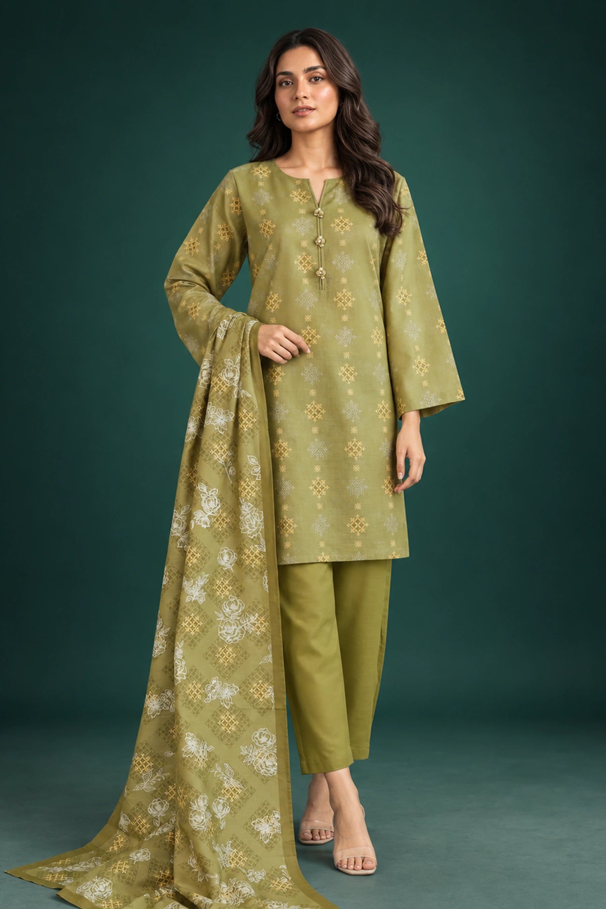 Stitched 3-Piece