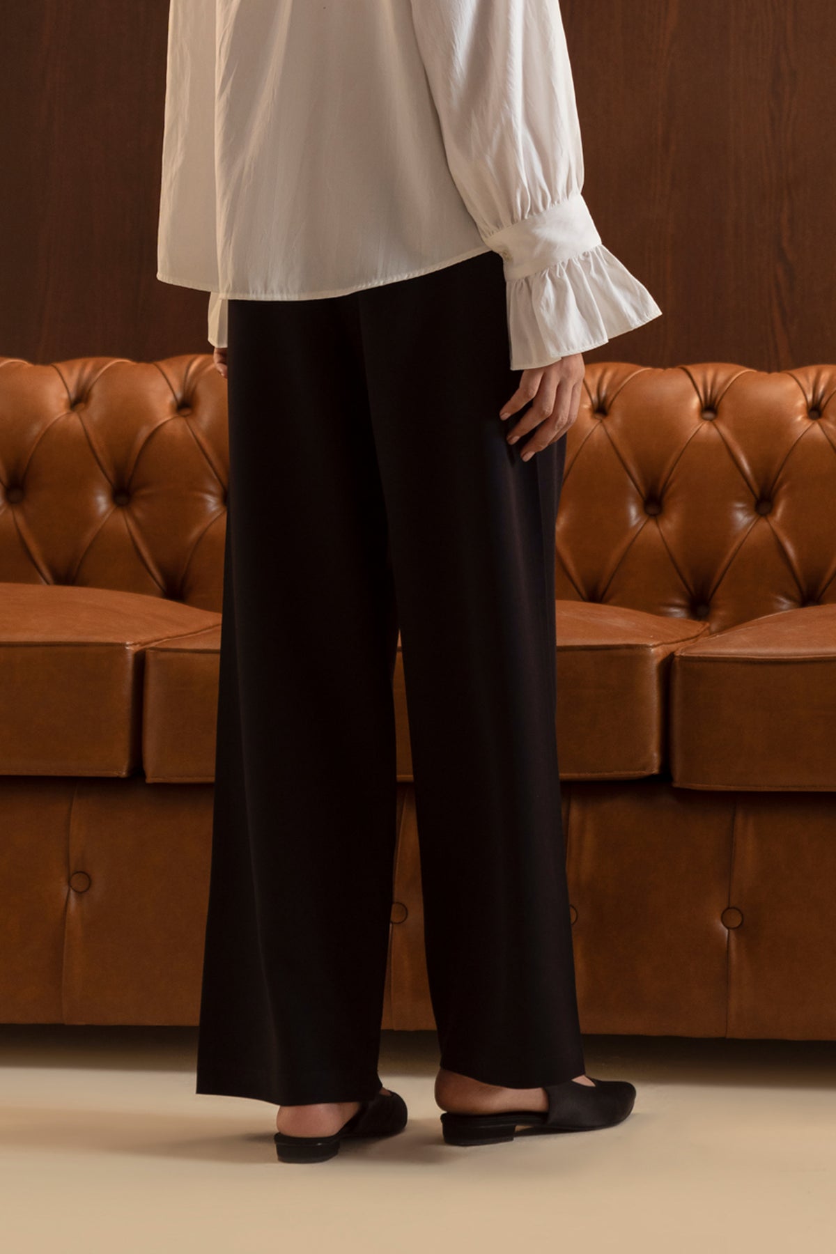 Wide Leg Formal Pants