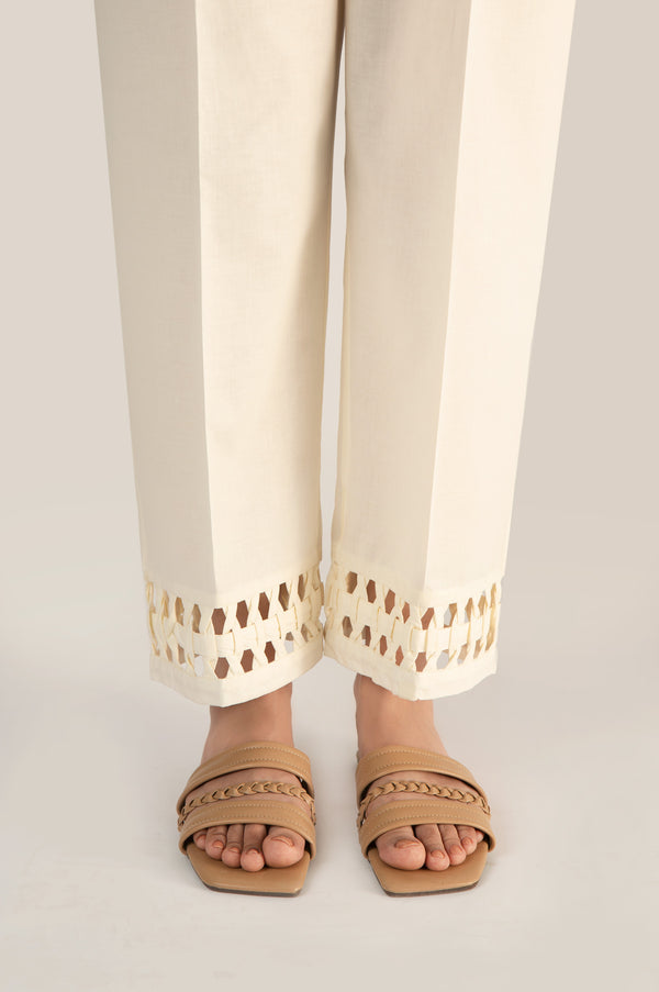 Stylized Straight Cambric Pants - Relax Fit