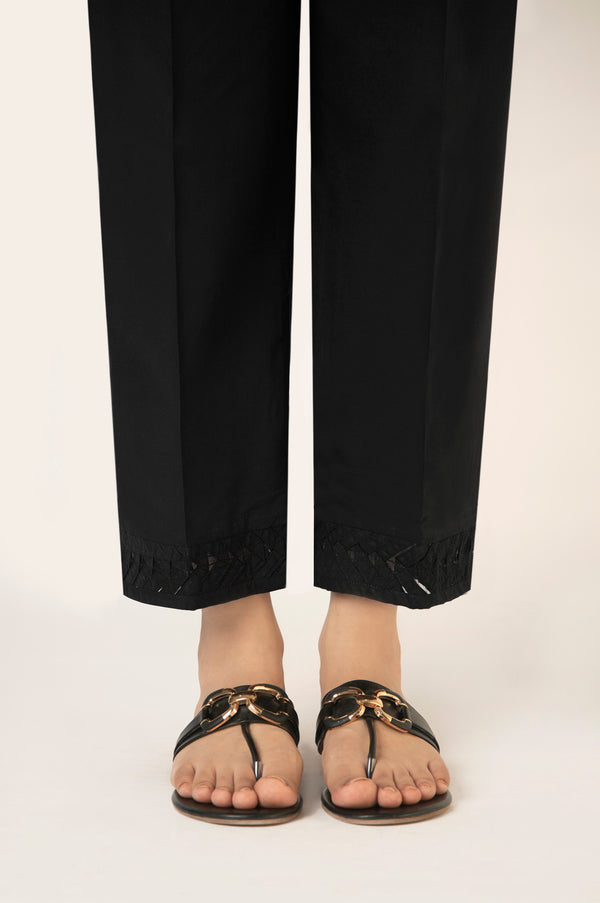 Stylized Straight Cambric Pants - Relax Fit