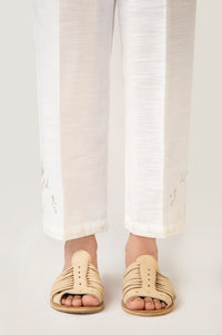 Embroidered Khaddar Straight Pants - Relax Fit