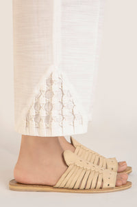 Stylized Straight Khaddar Pants - Relax Fit