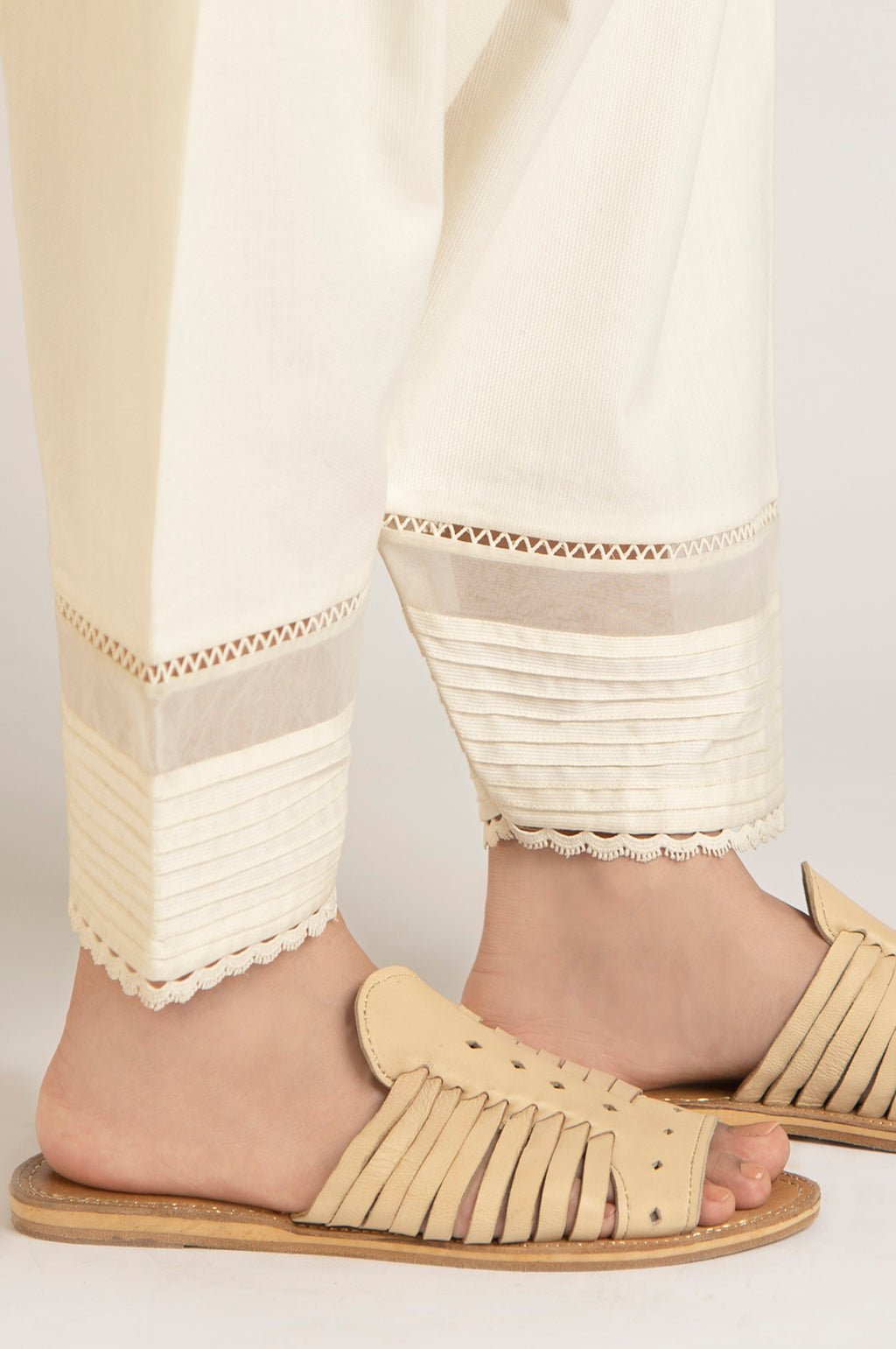 Stylized Cottel Shalwar - Regular Fit