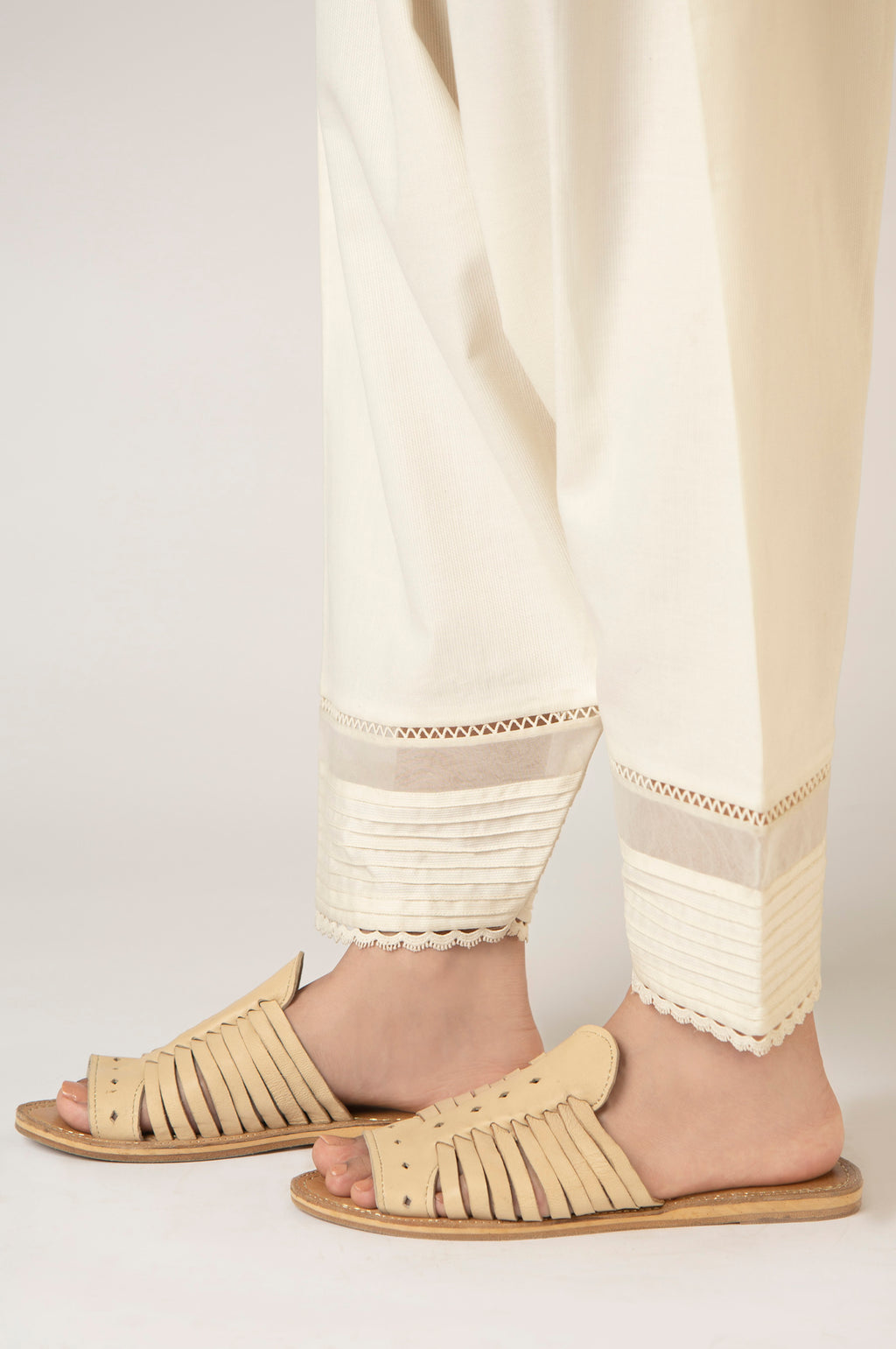 Stylized Cottel Shalwar - Regular Fit