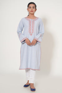 Stitched 1 Piece Embroidered Multi Neps Shirt