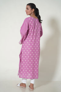 Unstitched 1 Piece Paste Printed Khaddar Shirt