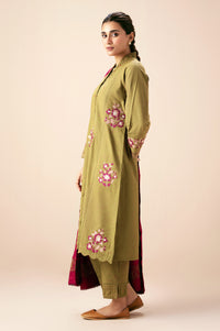 Unstitched 2 Piece Embroidered Multi Neps Suit