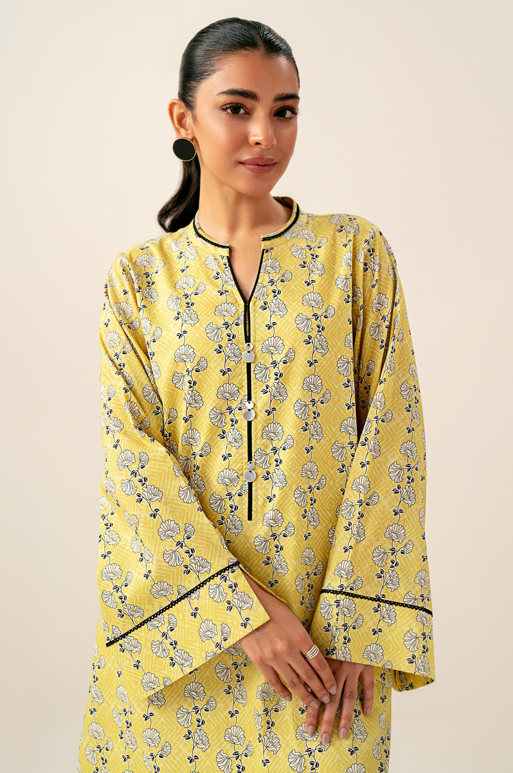 Unstitched 2 Piece Printed Lawn Suit