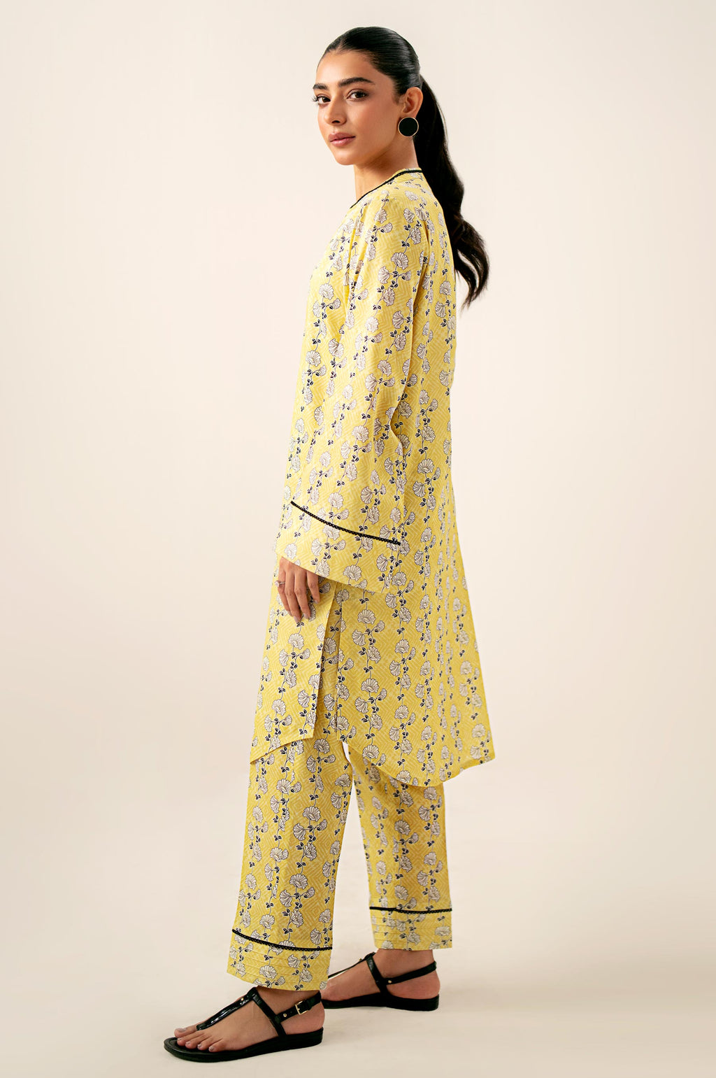 Unstitched 2 Piece Printed Lawn Suit