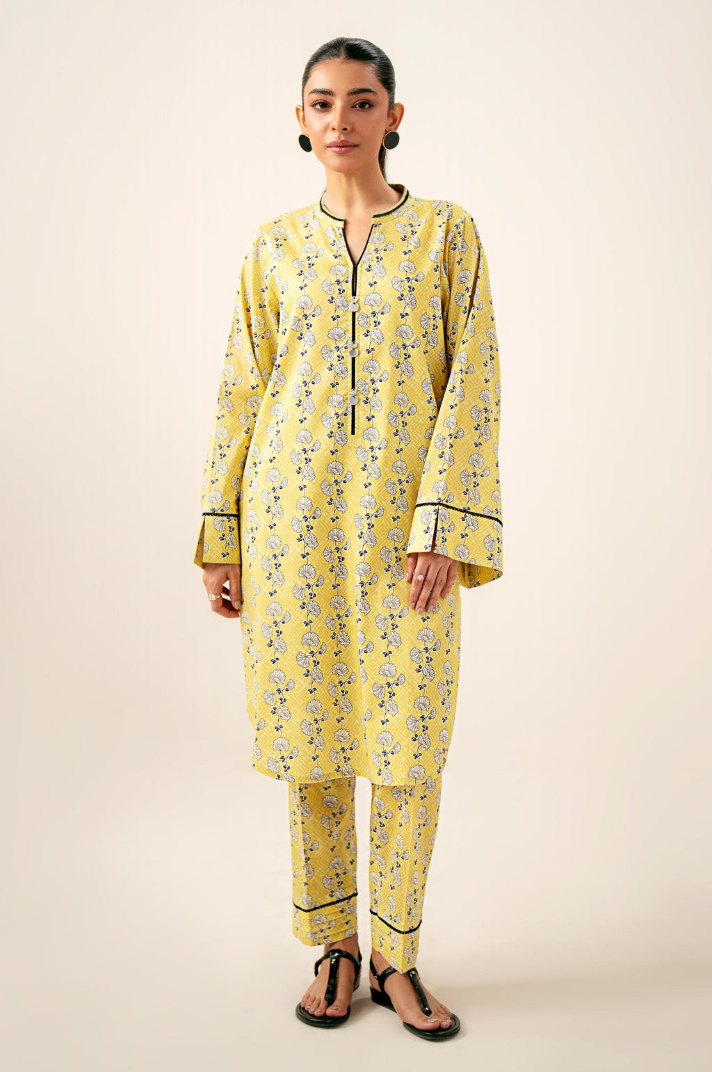 Unstitched 2 Piece Printed Lawn Suit