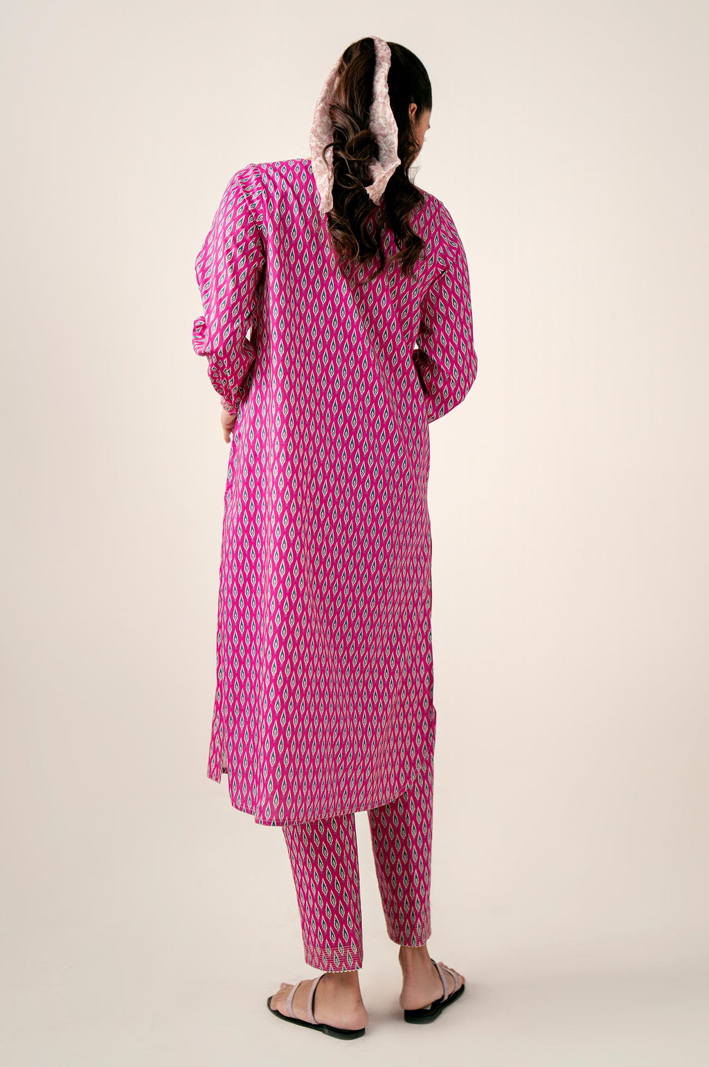 Unstitched 2 Piece Printed Lawn Suit