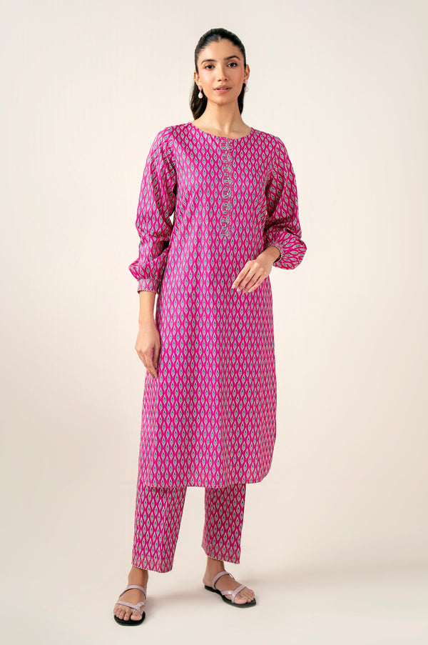 Unstitched 2 Piece Printed Lawn Suit