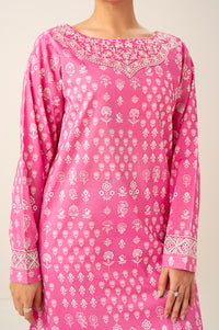 Unstitched 2 Piece Printed Embroidered Lawn Suit